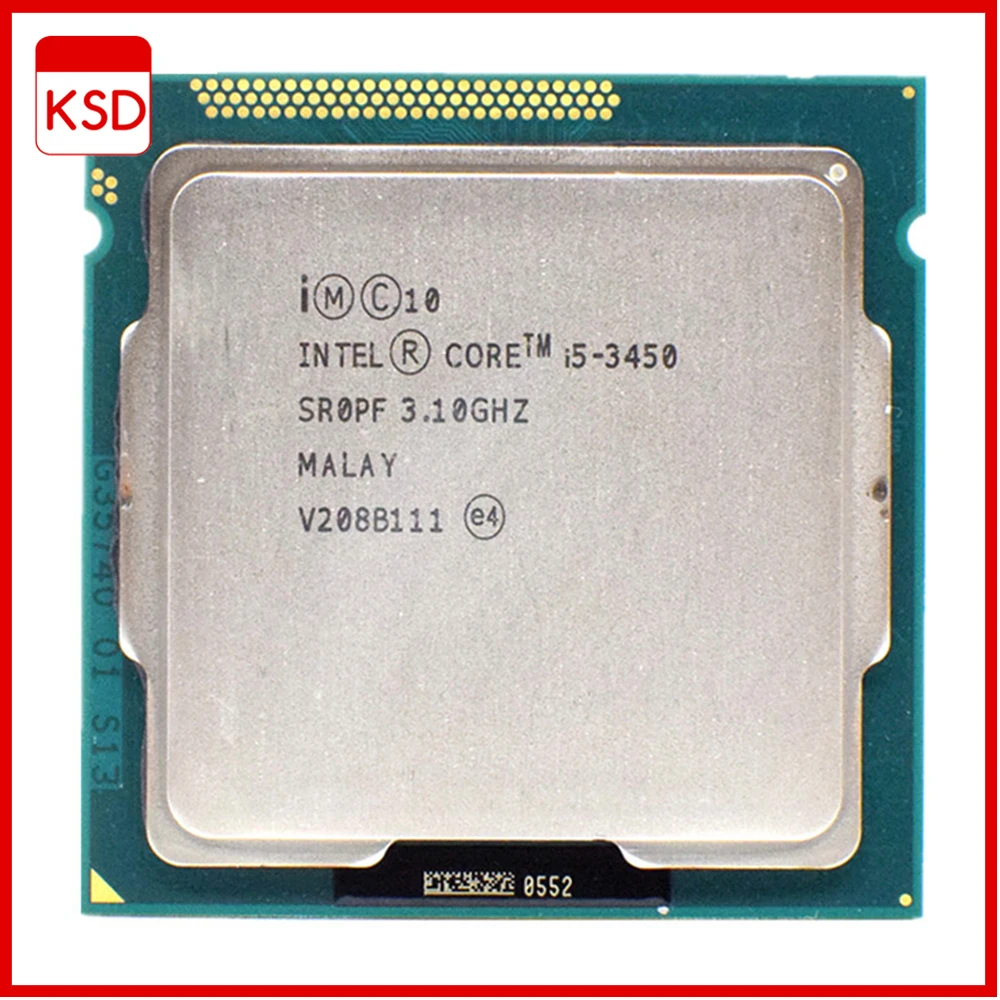 

Intel Core i5 3450 3.10GHz Quad Core 6M Socket 1155 CPU Processor SR0PF