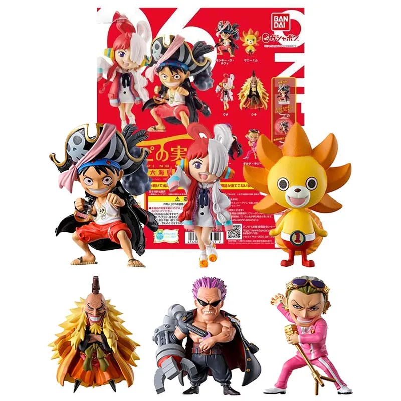 

Фигурка Bandai из аниме «гасяпон», оригинальная цельная аниме-фигурка Onepi No Mi Luffy Uta Shiki Zephyr, детская игрушка
