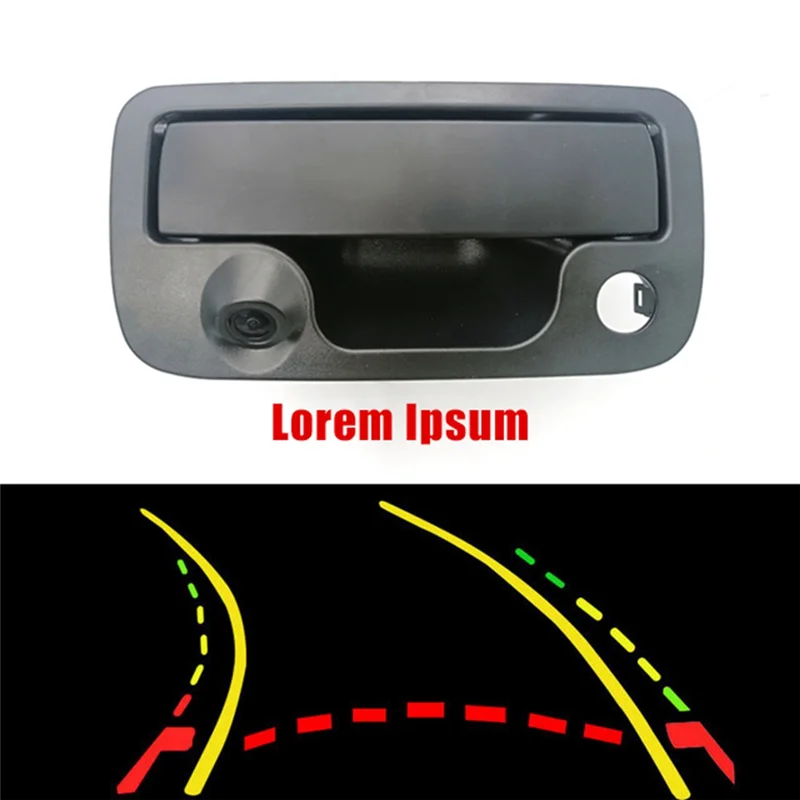 Автомобильная ручка задней двери ночного видения водонепроницаемая парковочная