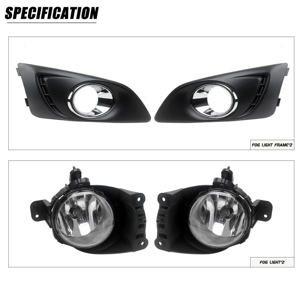 Комплект противотуманных фар на передний бампер для Chevrolet AVEO SONIC, версия 2012 2013, 2014, комплект дополнительных противотуманных фар