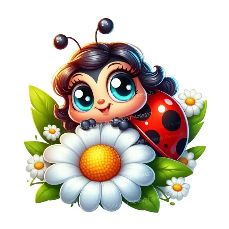 

Настенная наклейка божья коровка M994