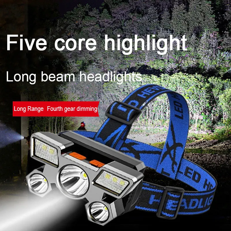 Nitecore Перезаряжаемый Светодиодный Налобный Фонарь Мощный Фонарик Для Кемпинга