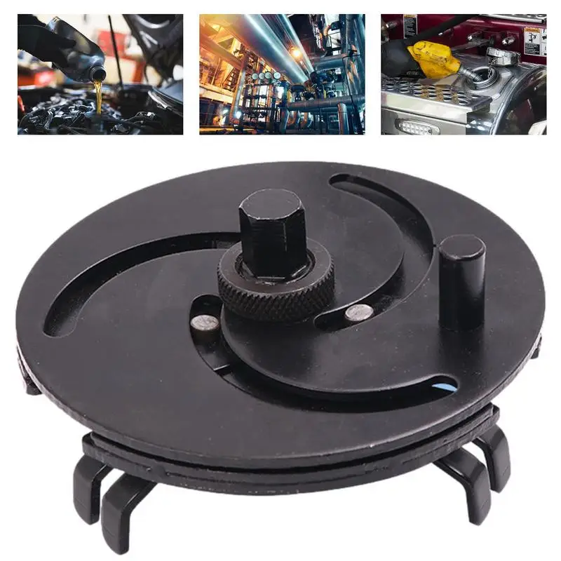 

Tank Wrench Car Oil Pump Lid Tank Cover Wrench 3 Jaws Oil Tank LID Wrench Oil Pump Sender Collars Removal Tool Lock Ring Spanner
