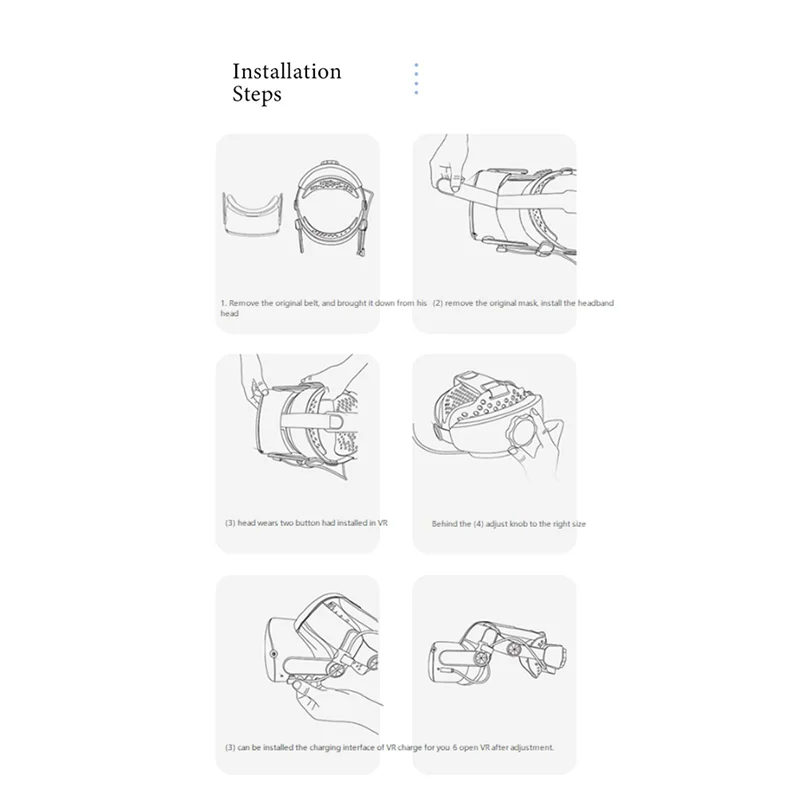 

Head Strap with 6000MA Battery for Oculus Quest 2,Fast Charging and Adjustable Head Strap for Reduce Head Pressure