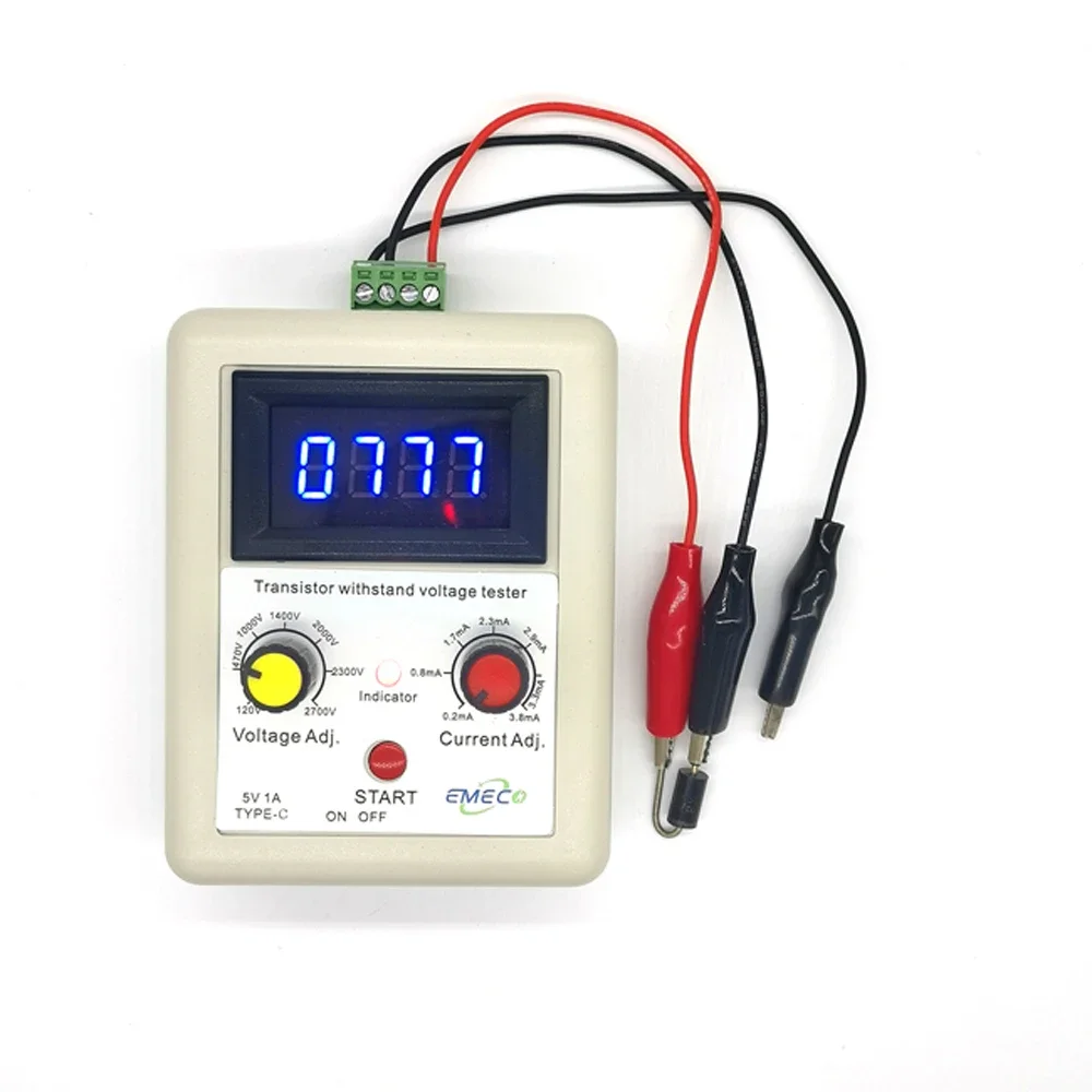 Тестер напряжения IGBT 110-2600 в, цифровой вольтметр с МОП-триодом, тестовый инструмент, тестер выдерживаемого напряжения транзисторов