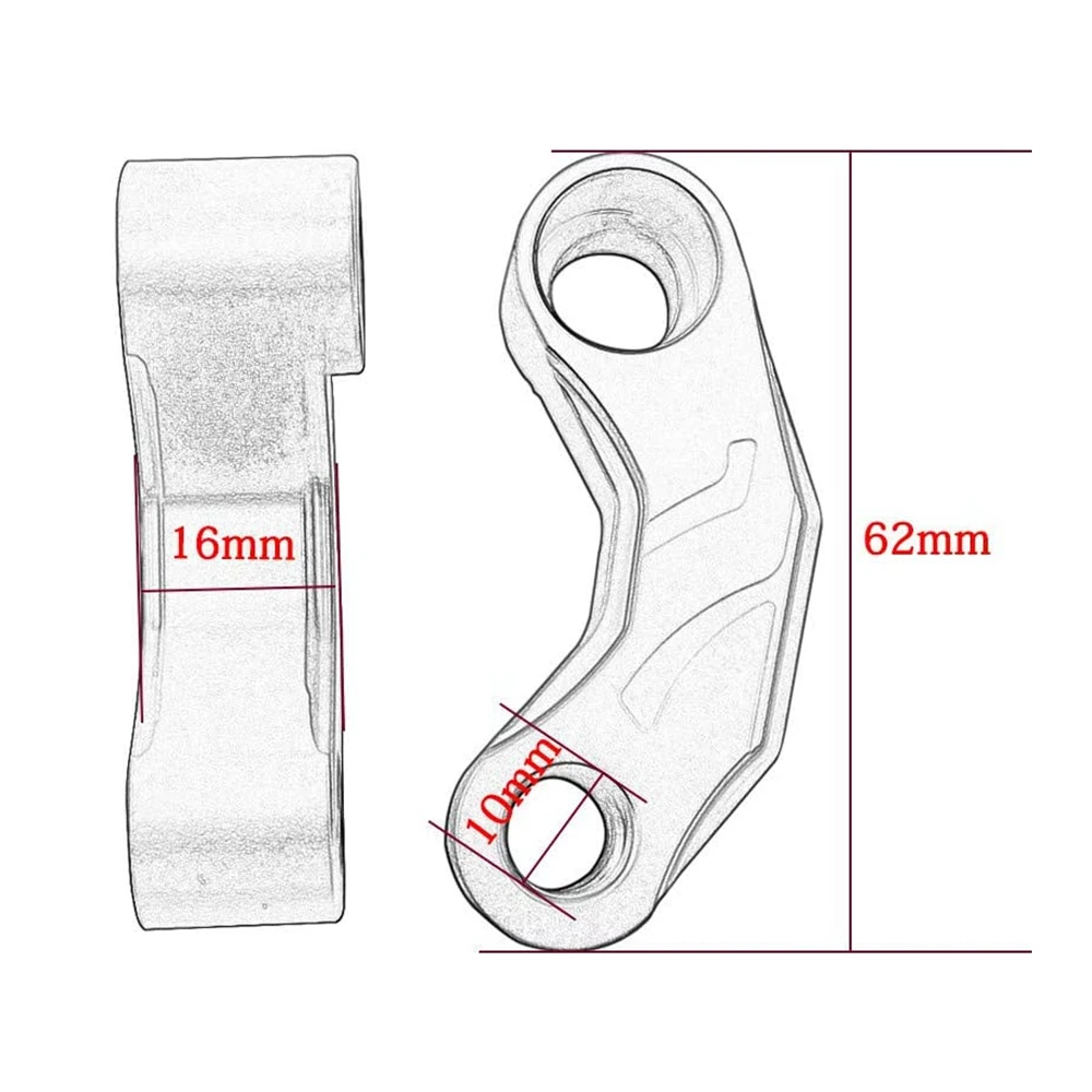 Удлинитель для зеркал заднего вида мотоцикла 10 мм