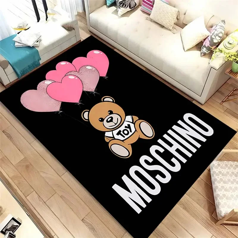 3D логотип M-Moschinos ковер с принтом для гостиной спальни нескользящий дверной