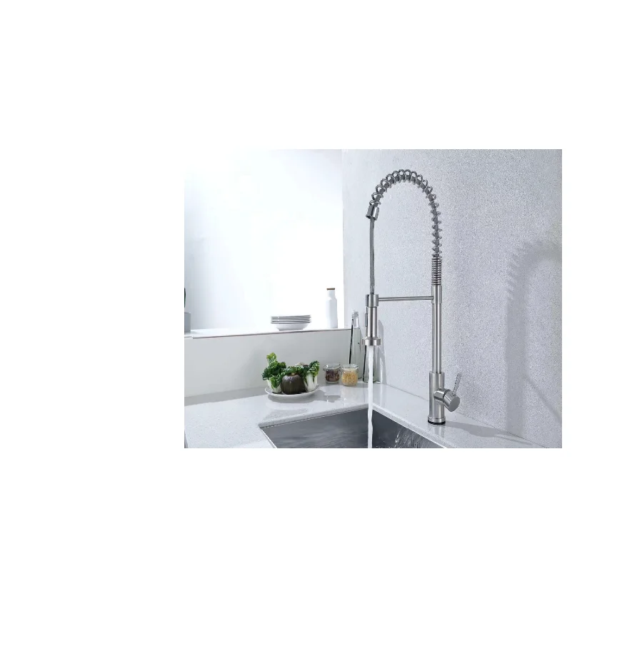 304 stainless steel Touch type kitchen faucet Smart Faucet  Kitchen water tank  tap   pull out enlarge