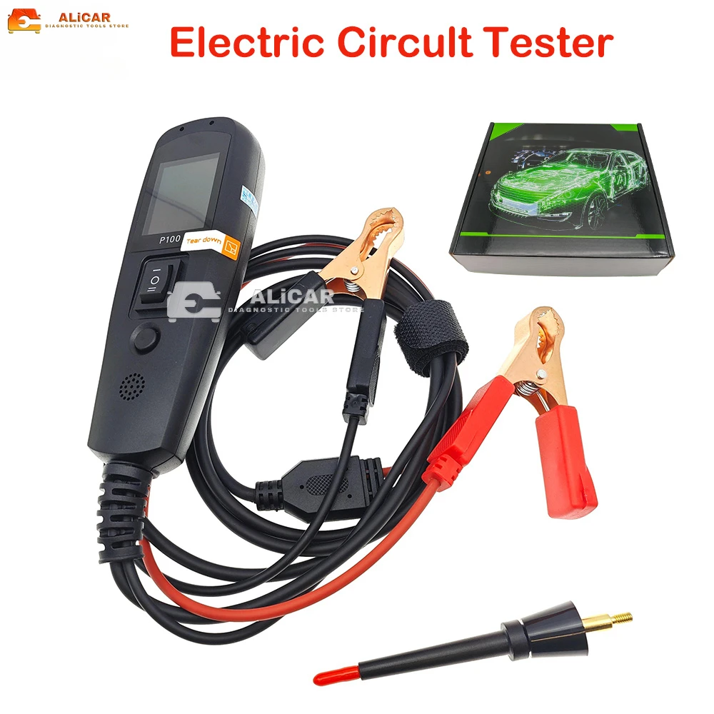 

Автомобильный тестер напряжения 12 В 24 В тестер цепи зажигания P100 диагностический сканер батареи инструменты автомобильные аксессуары