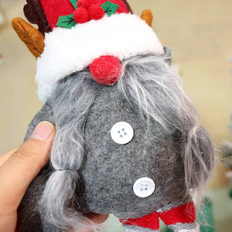 2 шт. рождественская пряжка для штор подхват Мистер и миссис Гном крючок застежка