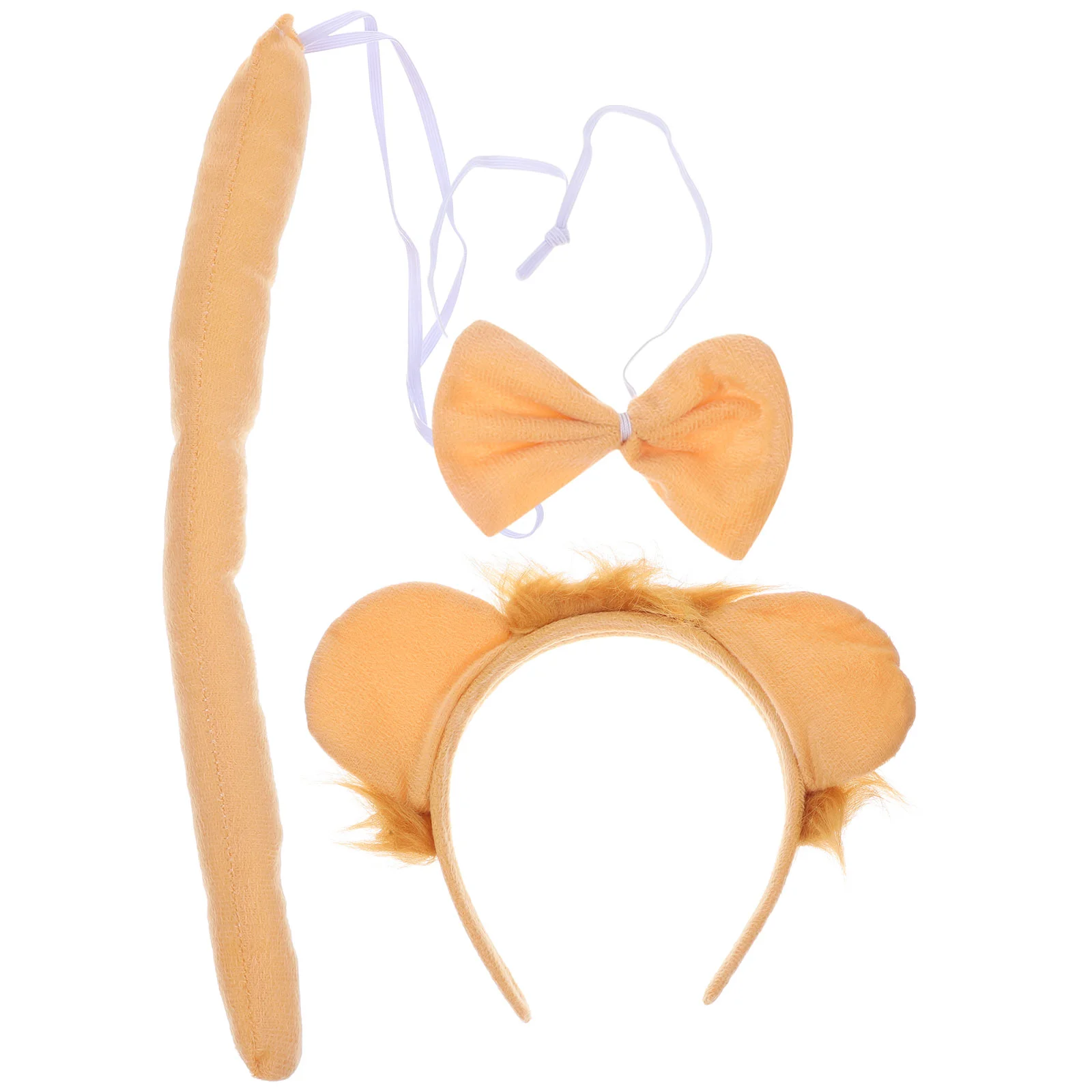 

Плюшевые Уши Повязка На Голову галстук-бабочка животные танцевальные хвосты костюм декоративные Детские аксессуары для одежды