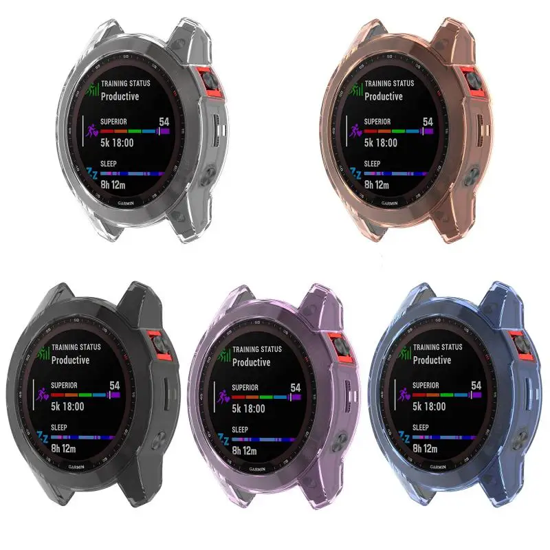 

Shockproof Protective Cover Tpu Half Pack Hollow Protective Case Smart Accessories Watch Case For Garmin Epix Gen2
