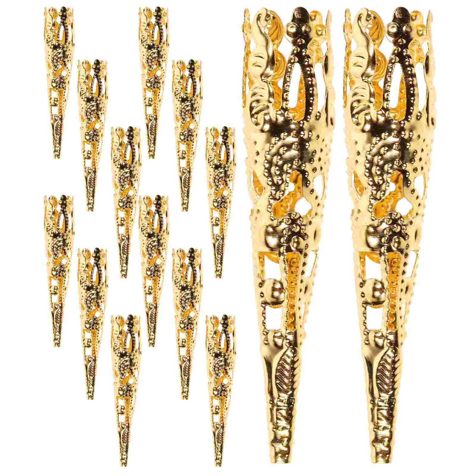 100 шт. филигранная конусная шапочка из бисера колпачки для ювелирных изделий