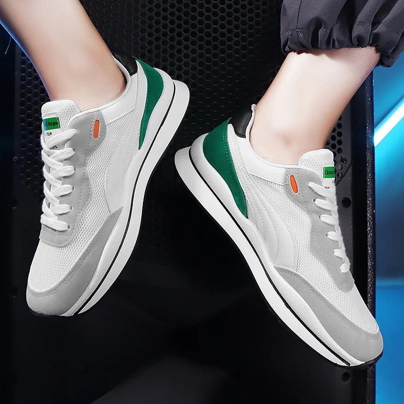 Casual Sneakers for Men Summer Breathable Mesh Running Shoes Male Original All Brands Athletic Sports Trainers Free Shipping