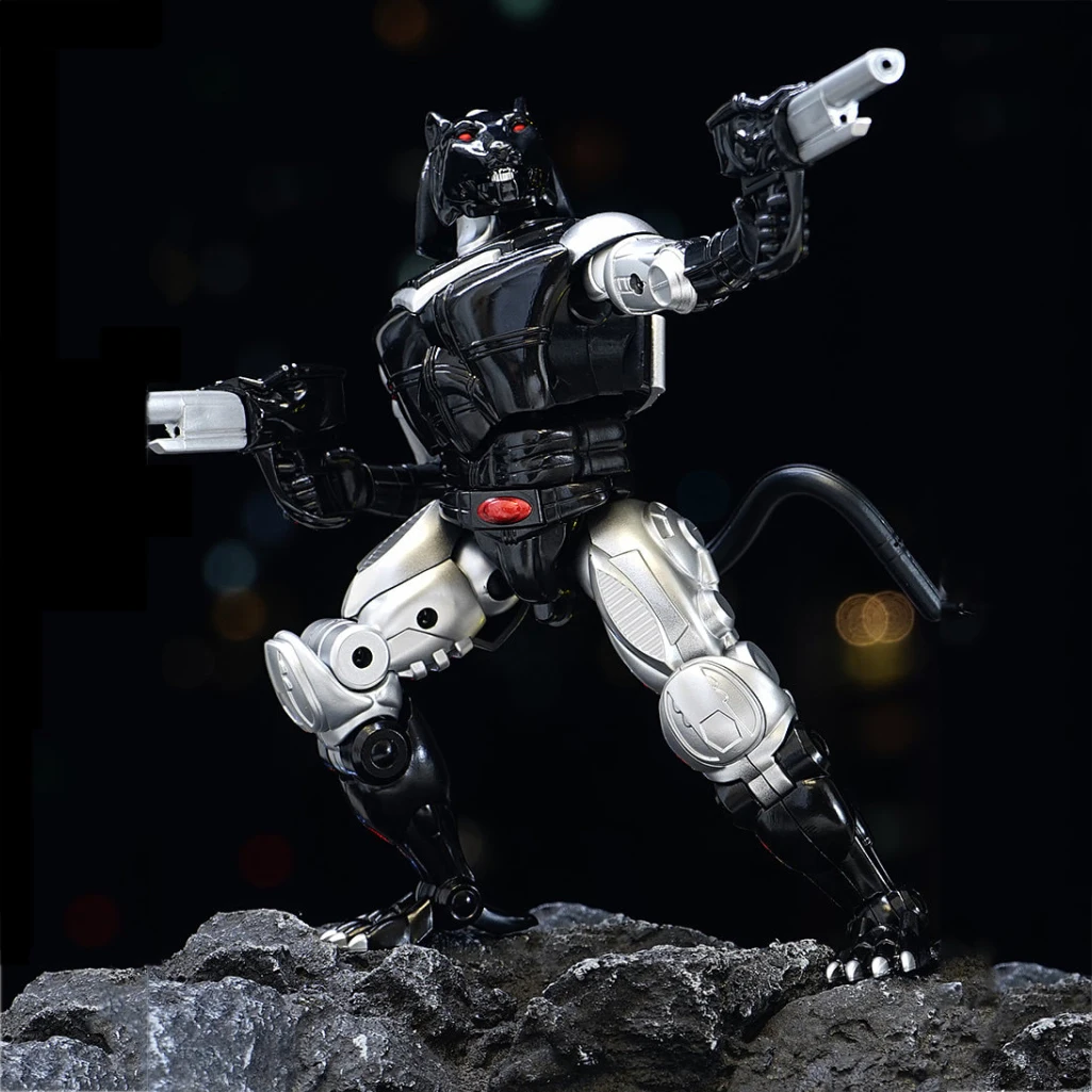 

TransArt Transformation TA BWM-04 BWM-04 Covert Black Agent Beast War Ravage KO MP Scale G1 Action Figure Robot Toy