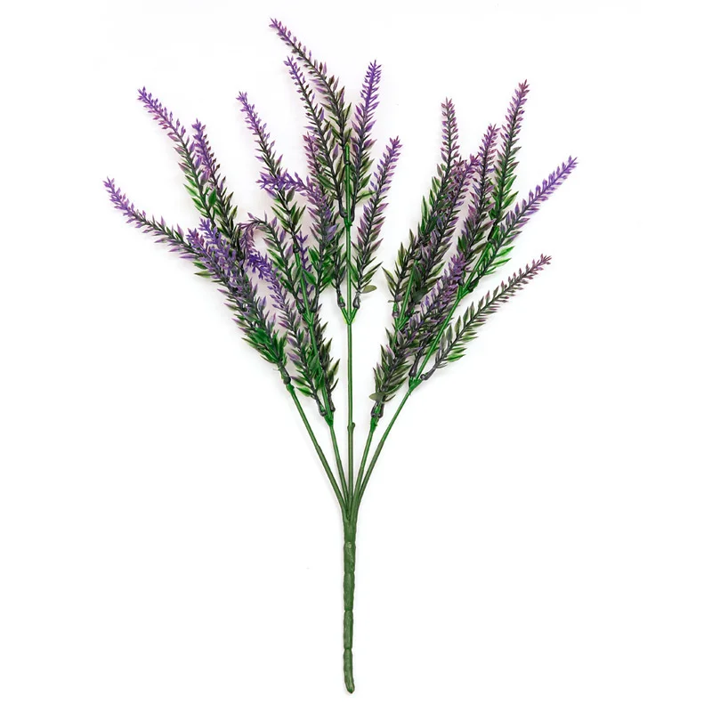 

Lavender Artificial Flower Bouquet Fake Flower Wedding Home Decor Fake Flower