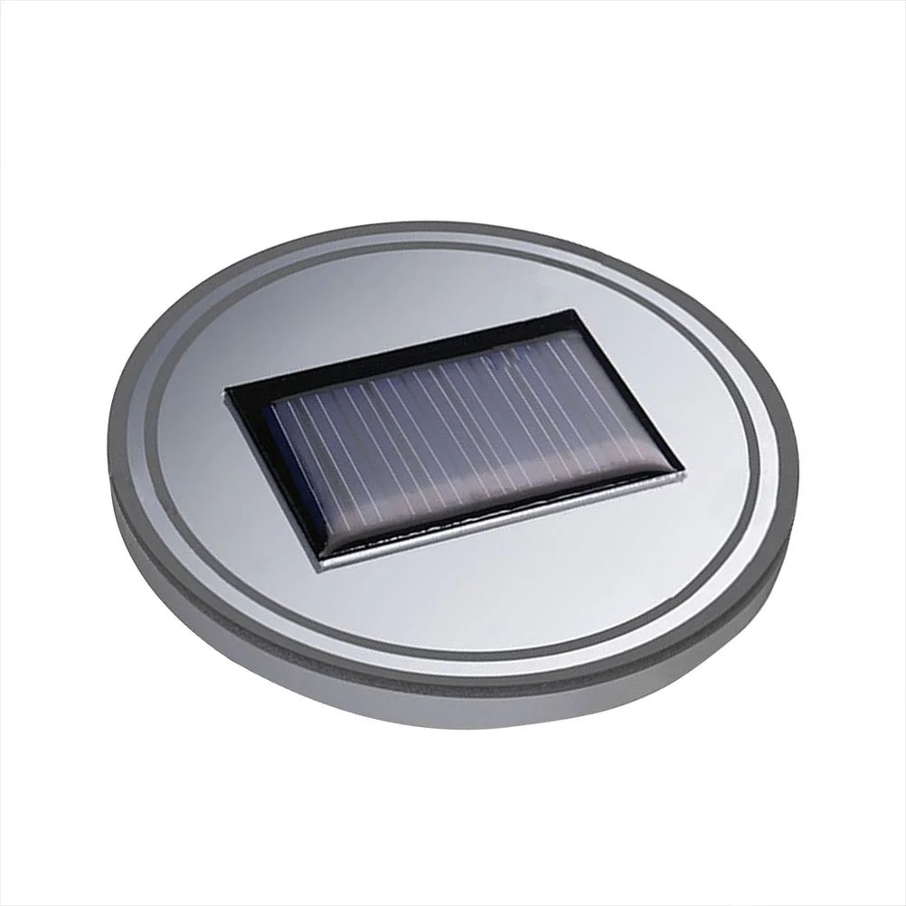 

Solar Powered LED Car Auto Drink Cup Holder Coasters Pads Mats Interior Suppply
