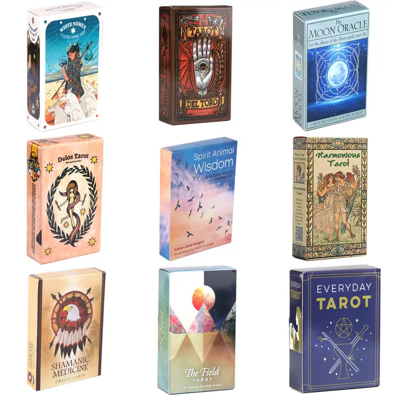

Shamanic Medicine Oracle Cards Decks Board Game Cards With PDF Guidebook Family Party Table Card Games For Women Girls