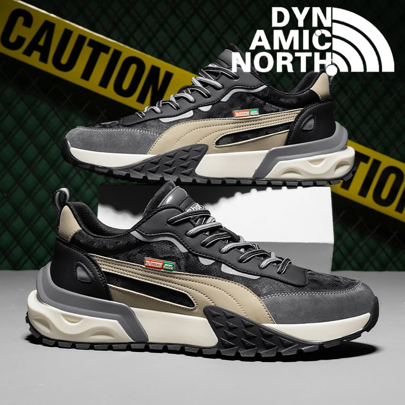 Мужская обувь Dynamic North осень 2024 новая мужская спортивная повседневная для бега