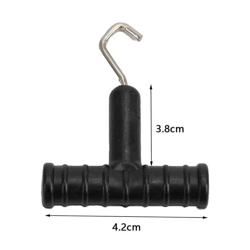 

2PCS Carp Fishing Tool Carp Rigs Knot Puller Hook Line Knot Puller Stainless Steel Hair Rig Knot Tool Fishing Tackle Accessories