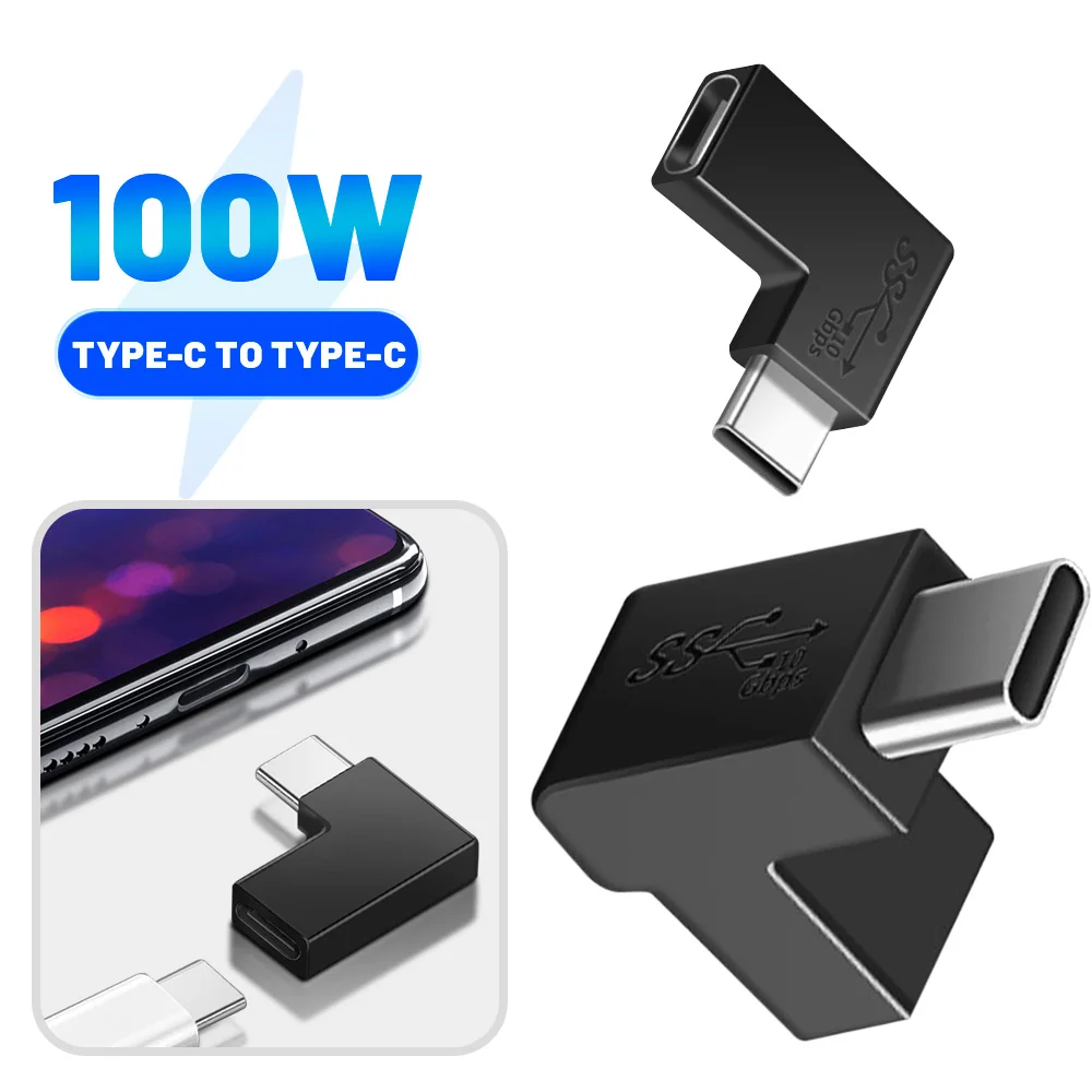 

Адаптер USB Type-C для Macbook Samsung, конвертер для зарядки ноутбука 100 Вт, 5 А, адаптер для быстрой зарядки, 10 Гбит/с, разъем для передачи данных