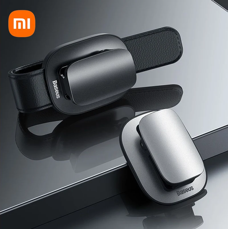

Xiaomi Baseus Car Eyeglass Holder Glasses Storage Clip Car Sunglasses Holder Auto Interior Organize Accessories for Audi Bmw