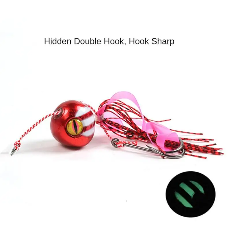 Светящиеся рыболовные приманки для джиггинга Tai Kabura 80 г