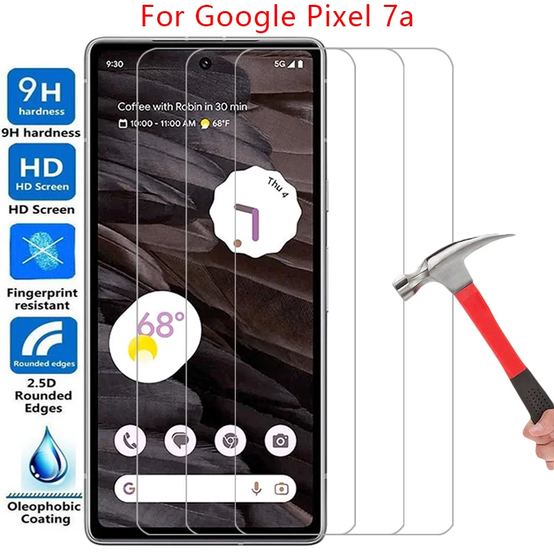 Защитная пленка для экрана Google Pixel 7a защитное закаленное стекло на 7 a a7 телефона 9