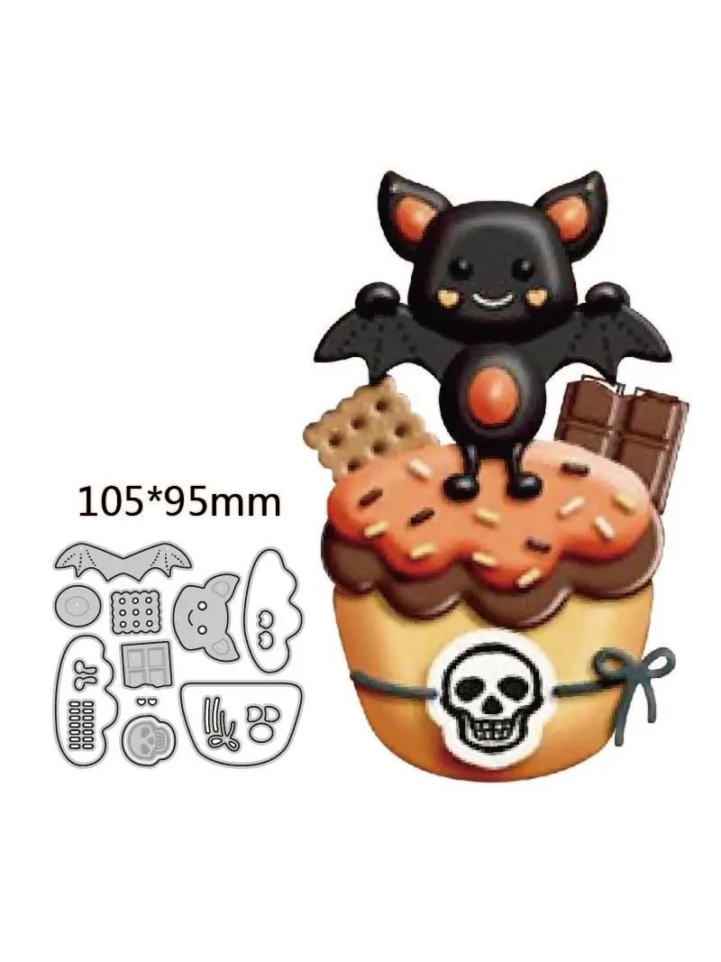 Новинка 2023 металлические штампы рождественские украшения для чашки с печеньем