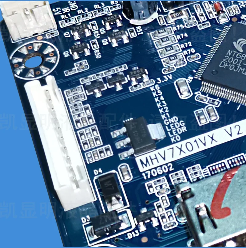 Основная плата ЖК-дисплея высокой четкости MHV7X01VX V2.1 V. MS13F MS81I Плата драйвера