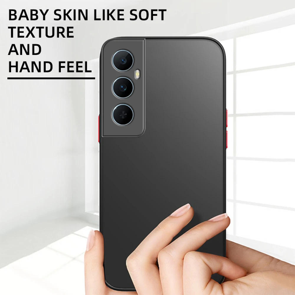 Realmi C65 4G чехол матовый Жесткий ПК бронированный противоударный для RealmeC65 Realme C 65 65C