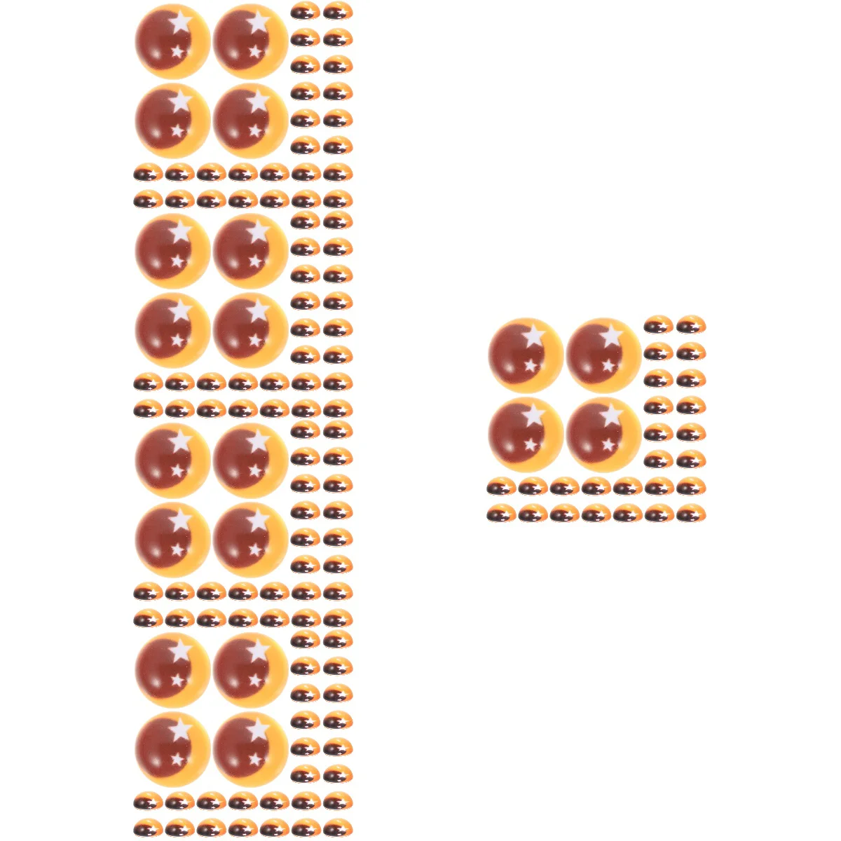 

250 Eye Balls Decor Eyeballs Eye Balls Decoration Glass Eye Beads Unique Eyeballs Decorations, Eyeballs