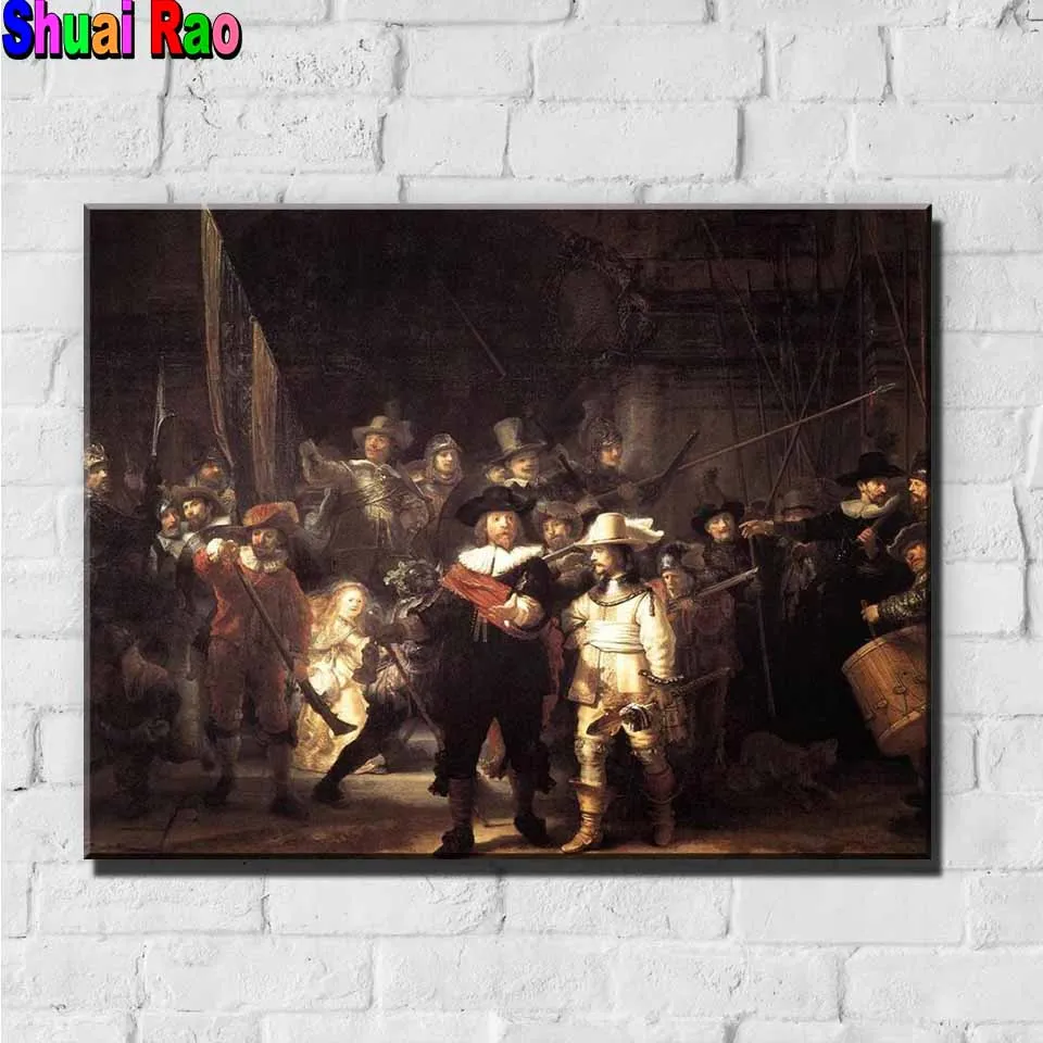 

Картина «ночные часы», алмазная вышивка, набор для алмазной вышивки «сделай сам» 5d, Набор для вышивки крестиком, картина для домашнего декора