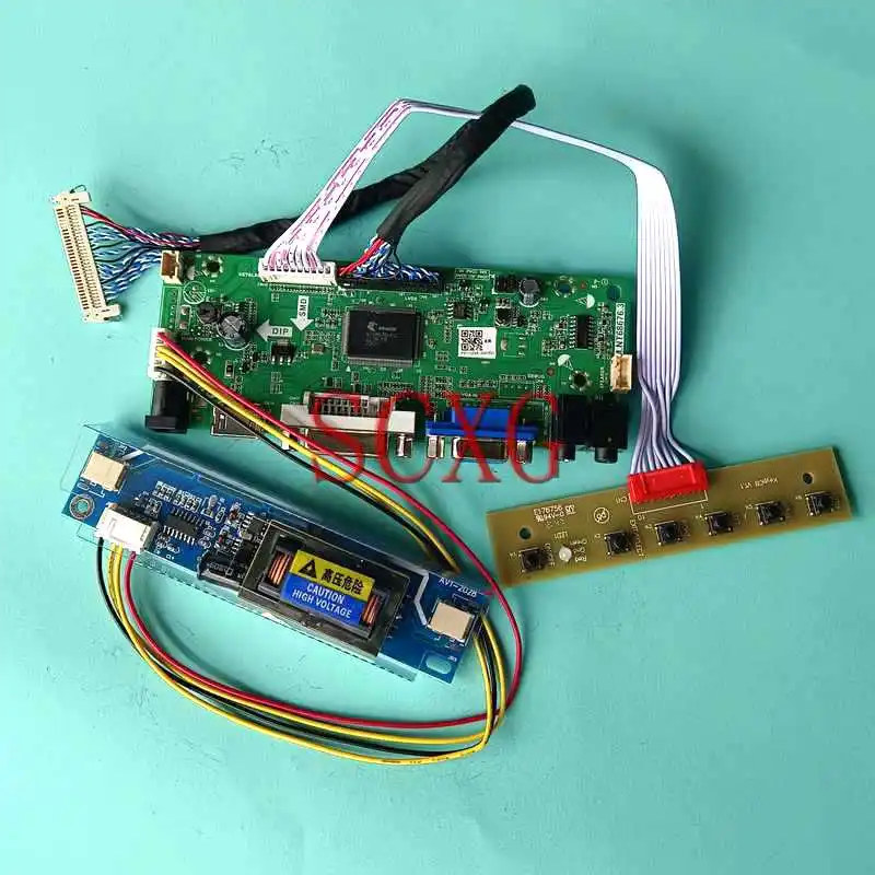

Плата контроллера матрицы ЖК-дисплея для LM215WF2 LM215WF5 30-контактный LVDS 1920*1080 Комплект «сделай сам» 21,5 "2CCFL VGA DVI HDMI-Совместимость