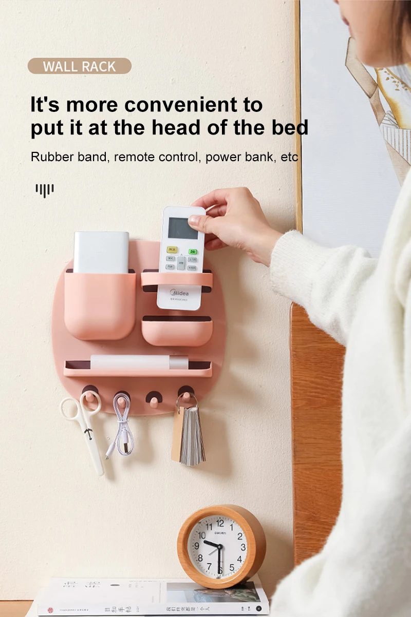 

Стеллаж для ванной комнаты, необычный Стеллаж с несколькими клавишами и пультом дистанционного управления, многофункциональная настенная ...