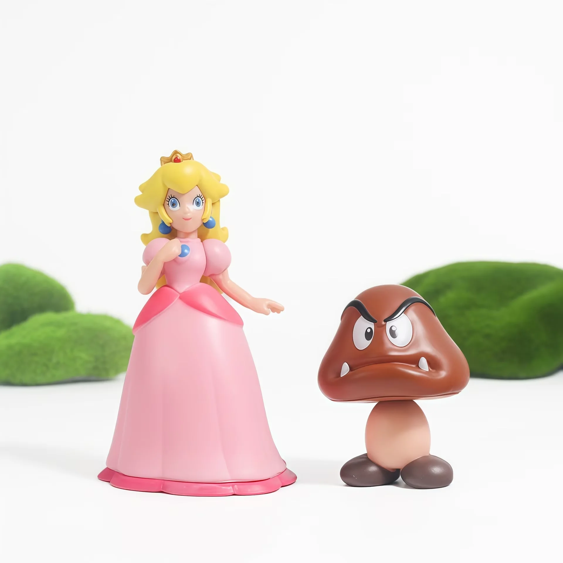 Фото Коллекционные фигурки Bandai Hot Super Mario Bros: Луиджи, Йоши, Марио — креативные аниме-игрушки для подарка на Рождество №3