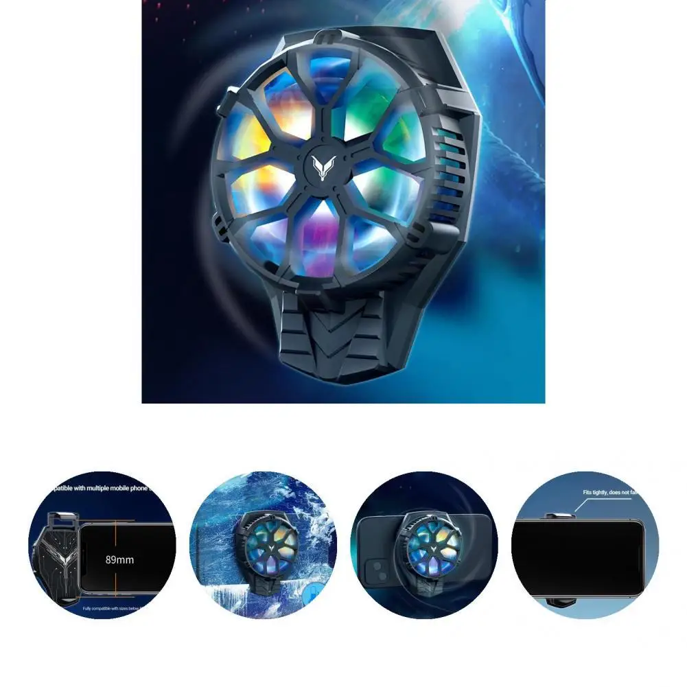 

Mobile Phone Cooler Convenient Universal Professional Phone Accessories Phone Cooling Fan Phone Cooler