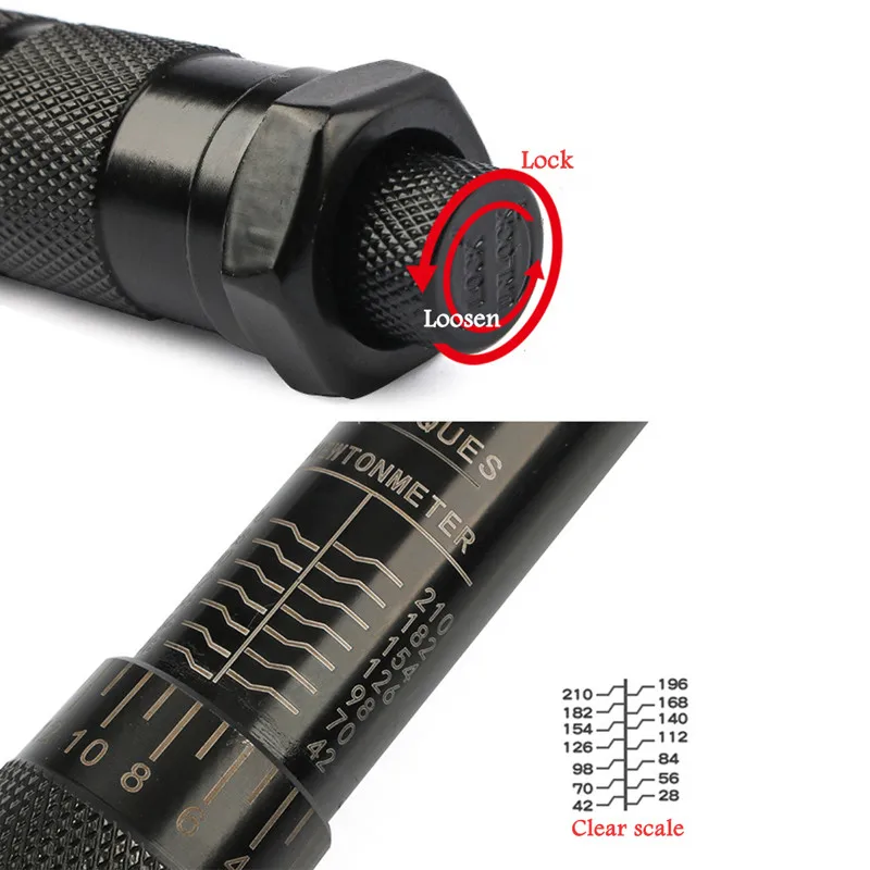 Динамометрический ключ 3/8 дюйма динамометрический 19-110 Нм профессиональный