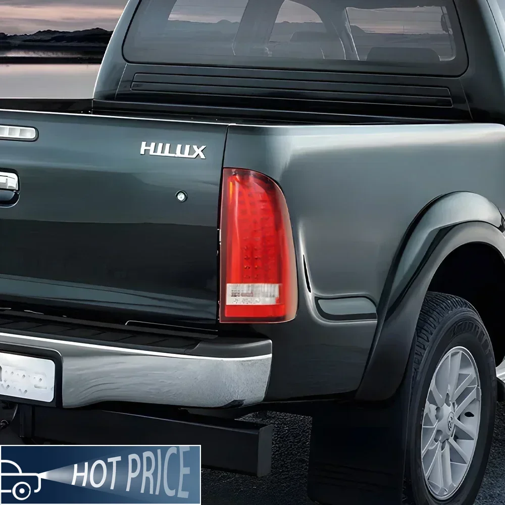 Фото Для Toyota Hilux 2008-2014 светодиодные автомобильные задние фонари, обновленный мигающий сигнальный светильник, инструмент, автомобильные аксессуары, автомобильные задние фонари в сборе №3