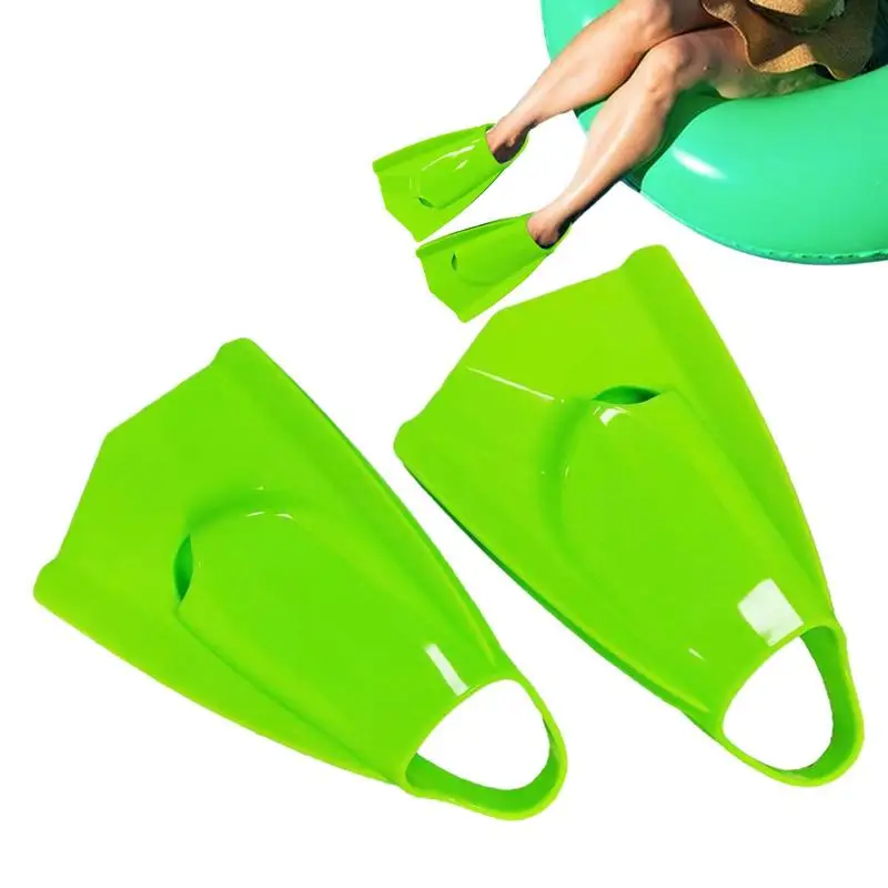 

Adult Diving Flippers Silicone Swimming Fins Adult Snorkeling Flippers Scuba Short Fins Beginner Swimming Equipment Portable