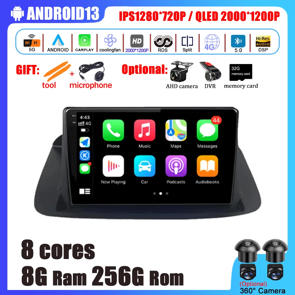 

Android 13 для Honda Civic 7 LHD RHD 2000 - 2006 автомобильные аксессуары Радио Мультимедийный видеоплеер навигация 2Din DVD