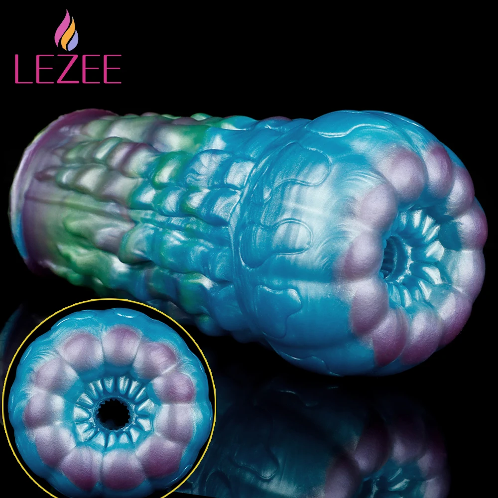 LEZEE силиконовый мужской мастурбатор чашка эротические секс-игрушки для взрослых