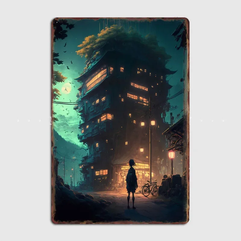 Киберпанк студийный Настенный декор ghiвеликол для комнаты эльф бар