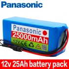 100% Новый 18650 12 в батарейный блок большой емкости 12 в 25 Ач 18650 литиевая батарея Защитная плата 12 В 25000 мАч для инвертора Майнер