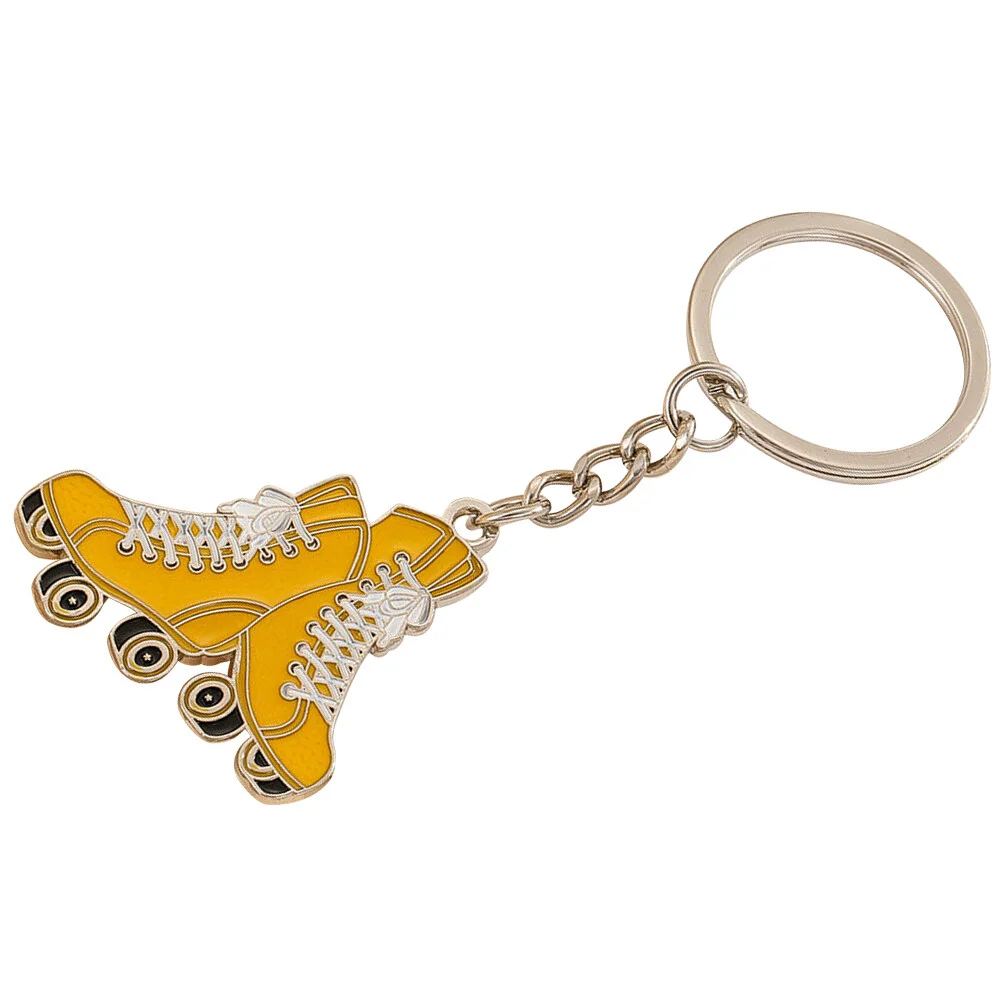 

Bag Hanging Key Chains For Car Keys Skating Fans Pattern Rings Pendant Ornament Metal Decors Ornaments Girl