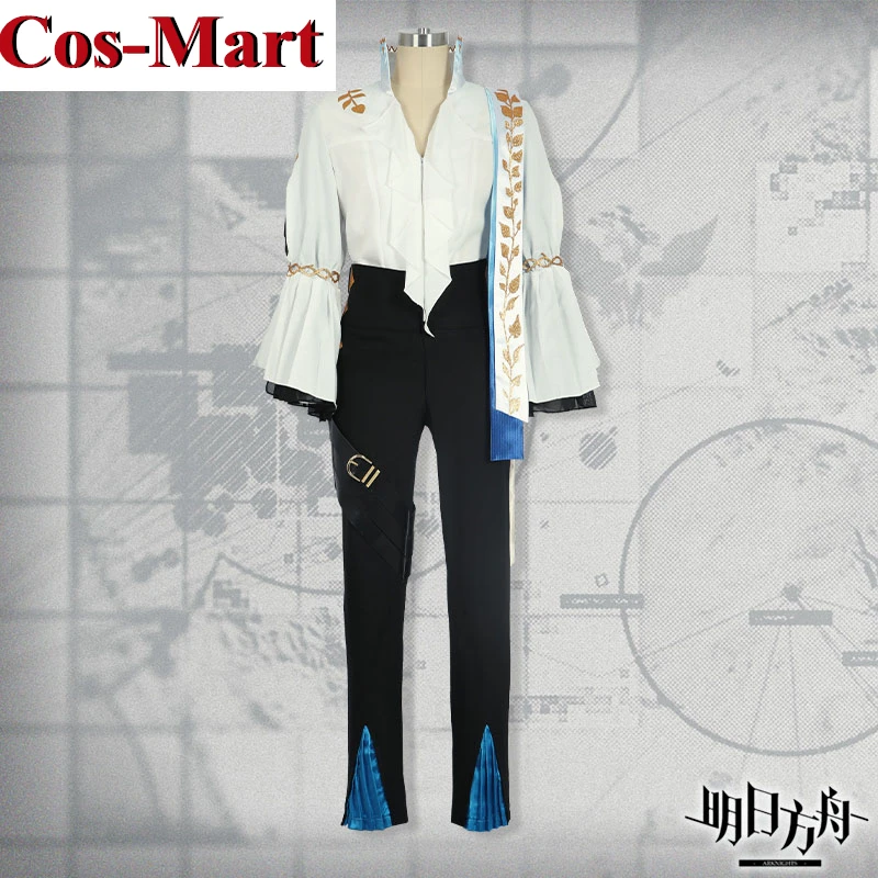Cos-Mart Game Arknights Люмен Косплей Костюм 2023 униформа для фонологической синестезии
