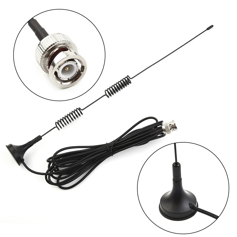 

7dBi Bingfu VHF UHF Ham Radio Antenna Amateur Radio Mobile Radio Scanner Antenna BNC Male Connector 25MHz - 1200MHz