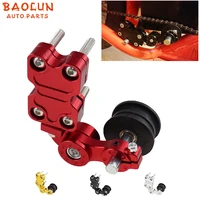 baolun universal aluminum for motorcycle chopper atv alloy brand new adjuster chain tensioner roller