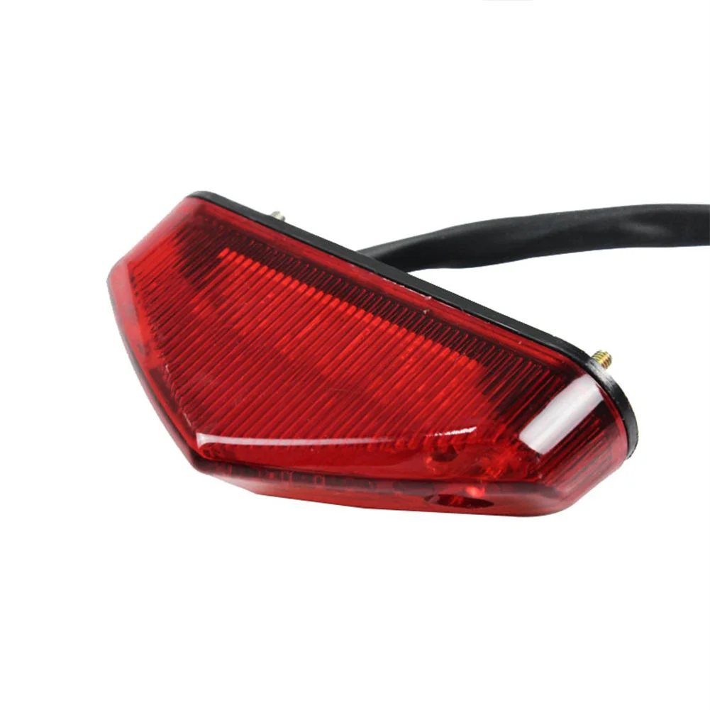 

Motorcycle Brake Light Running Tail Lamp 12V Red LED Light Rear Brake Stop Lamp Universal For Bike Dirt Bike Quad Motocross