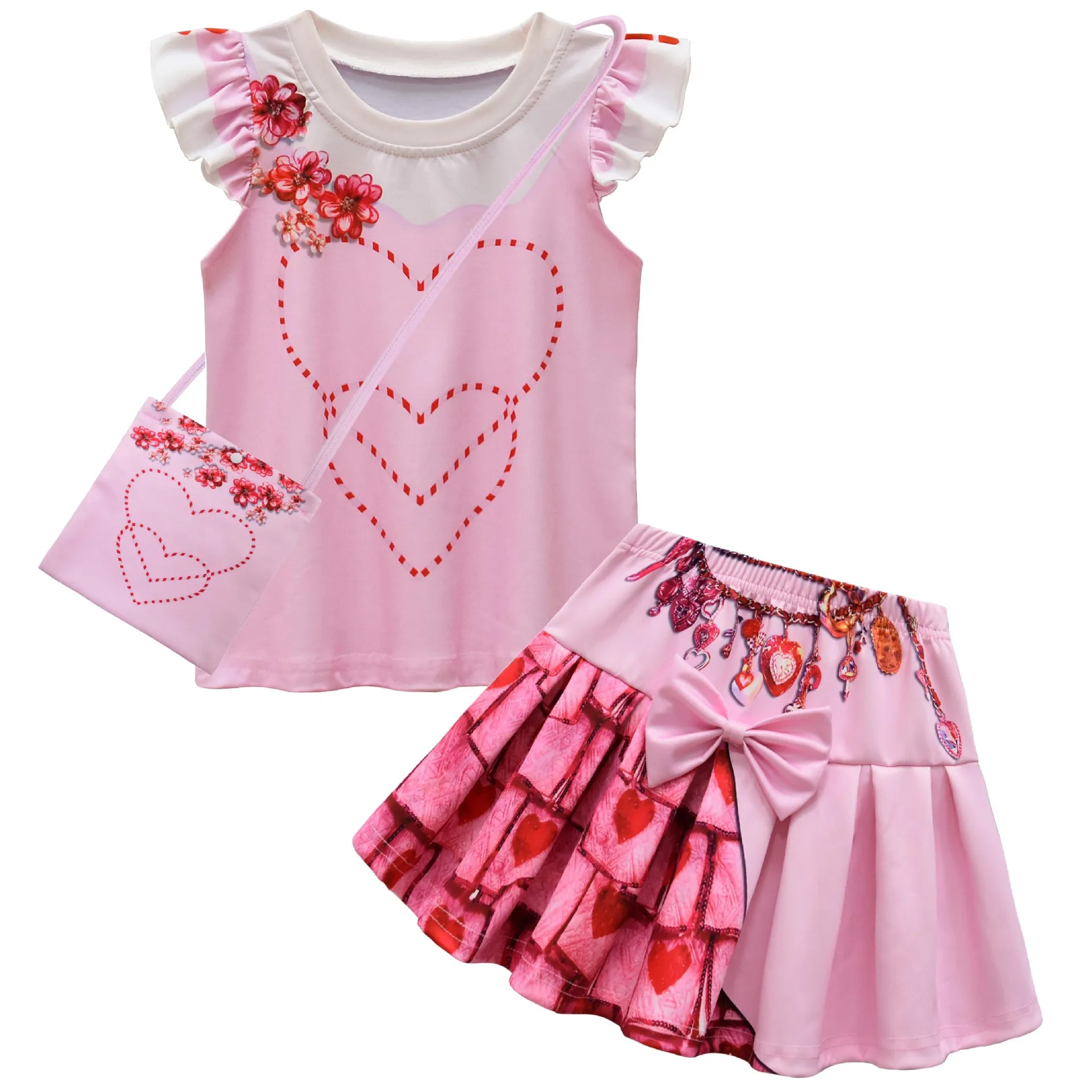 Комплекты одежды для косплея Наследники девочек милые топы с